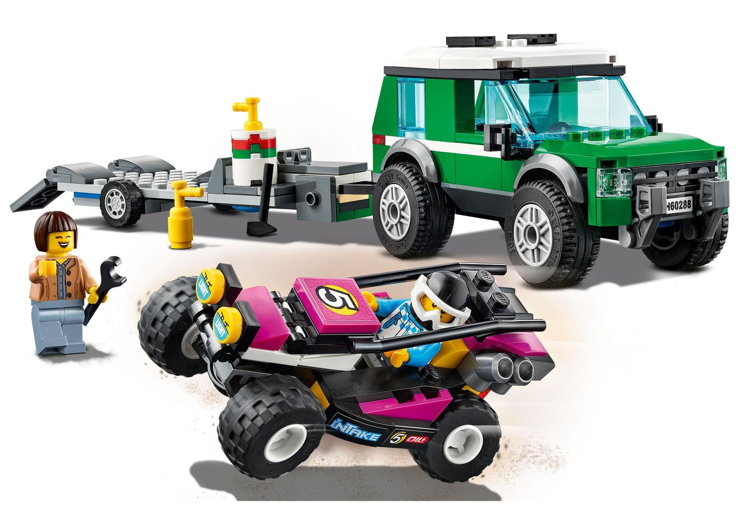 Lego 60288 City: Rennbuggy-Transporter - plegobil