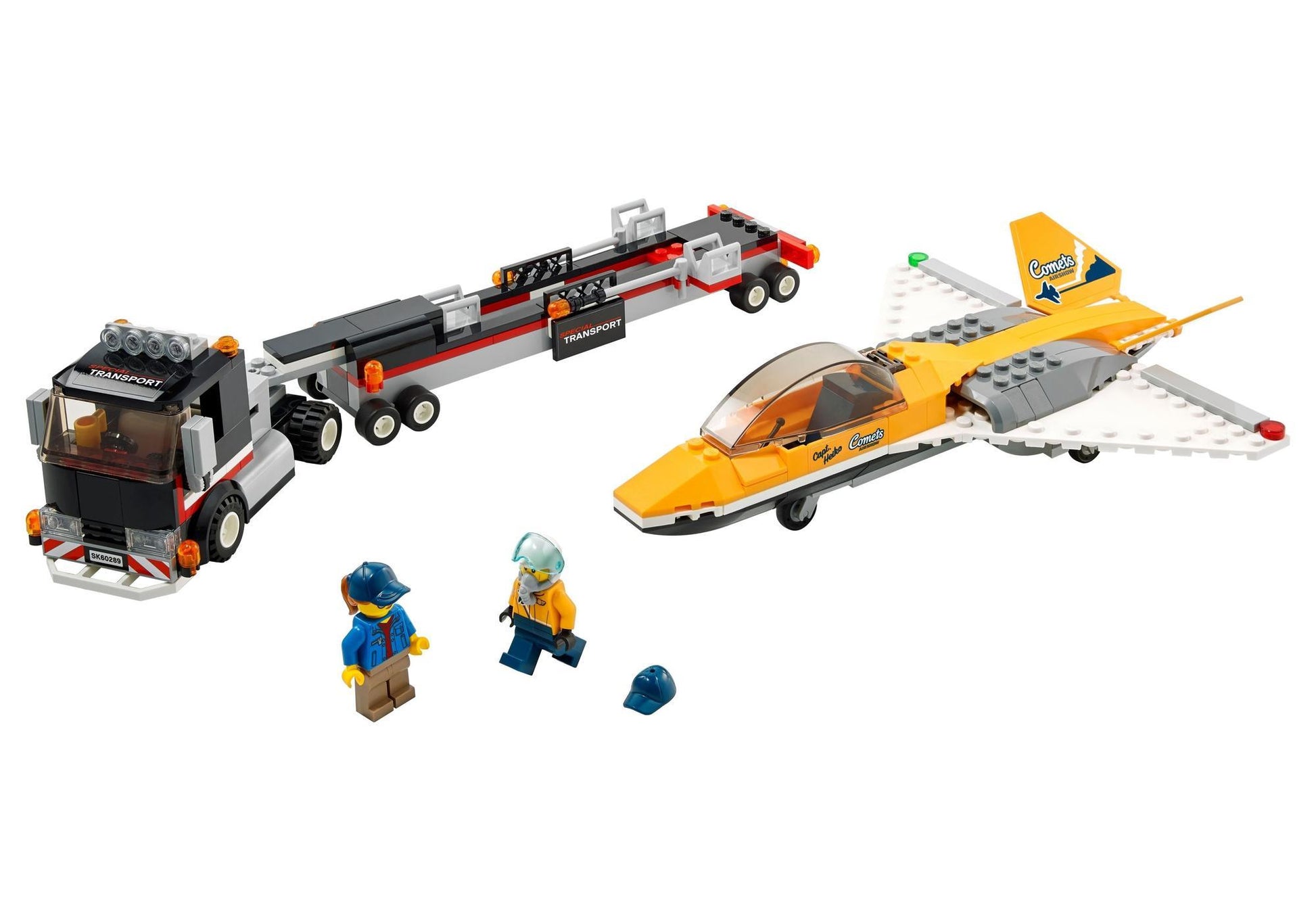 Lego 60289 City: Flugshow-Jet-Transporter - plegobil