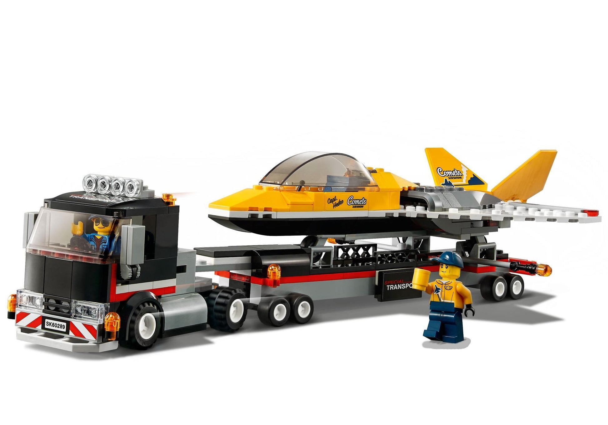 Lego 60289 City: Flugshow-Jet-Transporter - plegobil