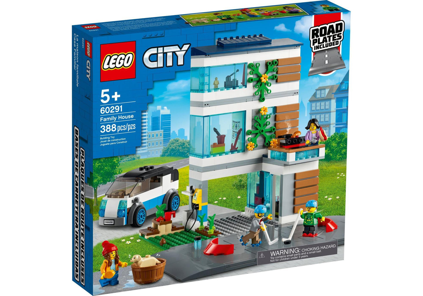 Lego 60291 City: Modernes Familienhaus - plegobil