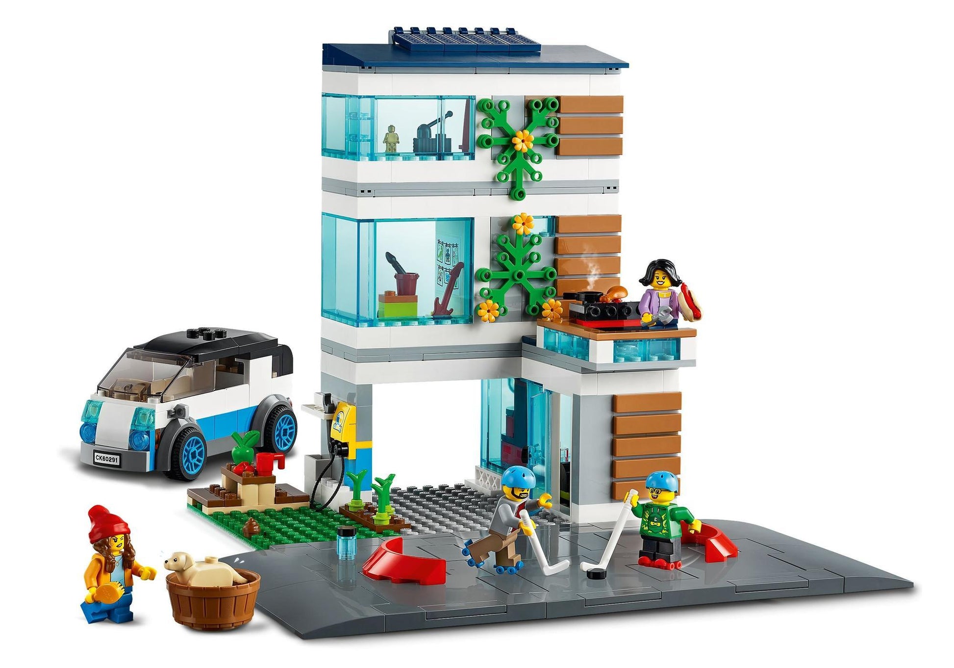 Lego 60291 City: Modernes Familienhaus - plegobil
