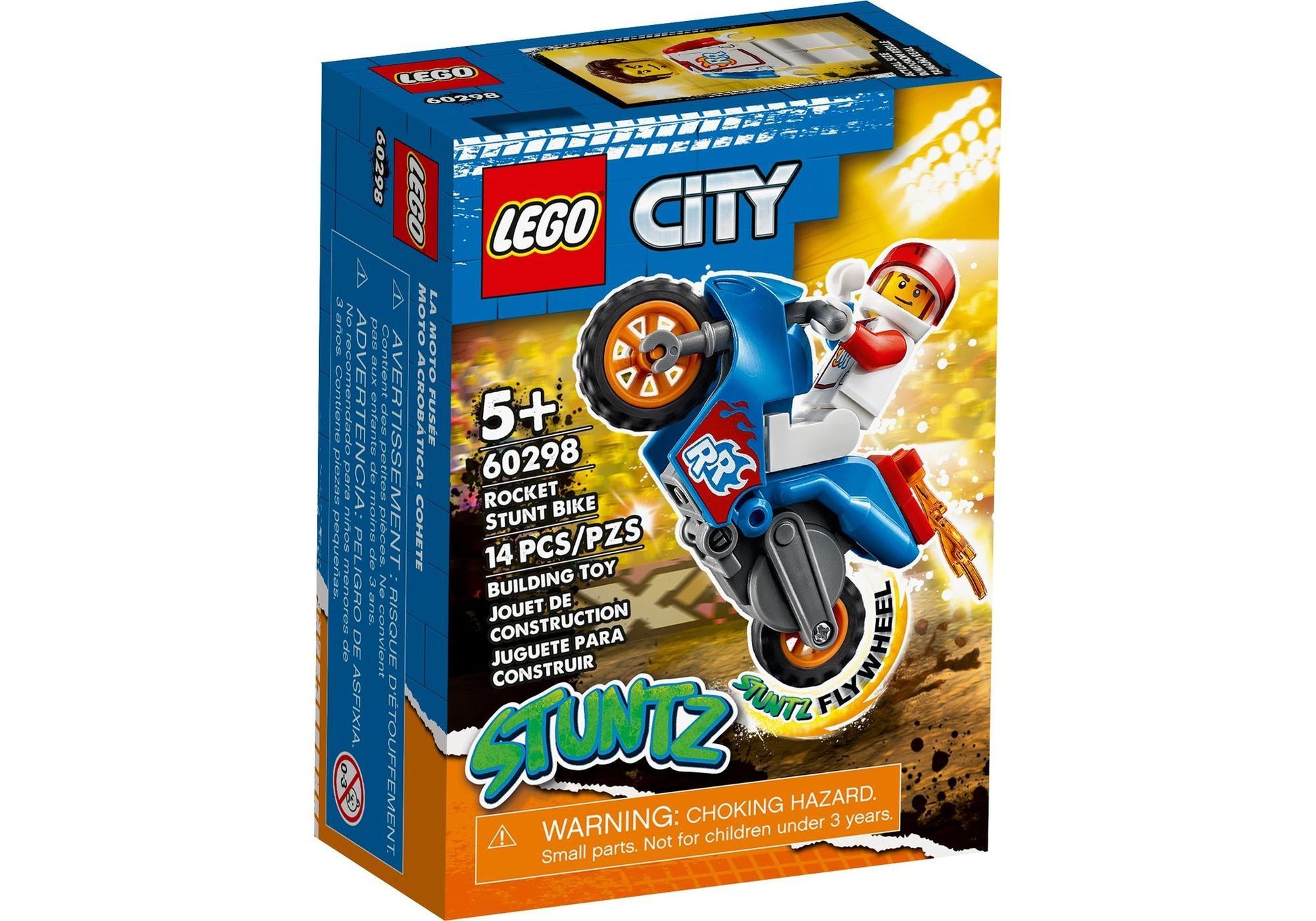 Lego 60298 City: Raketen-Stuntbike - plegobil