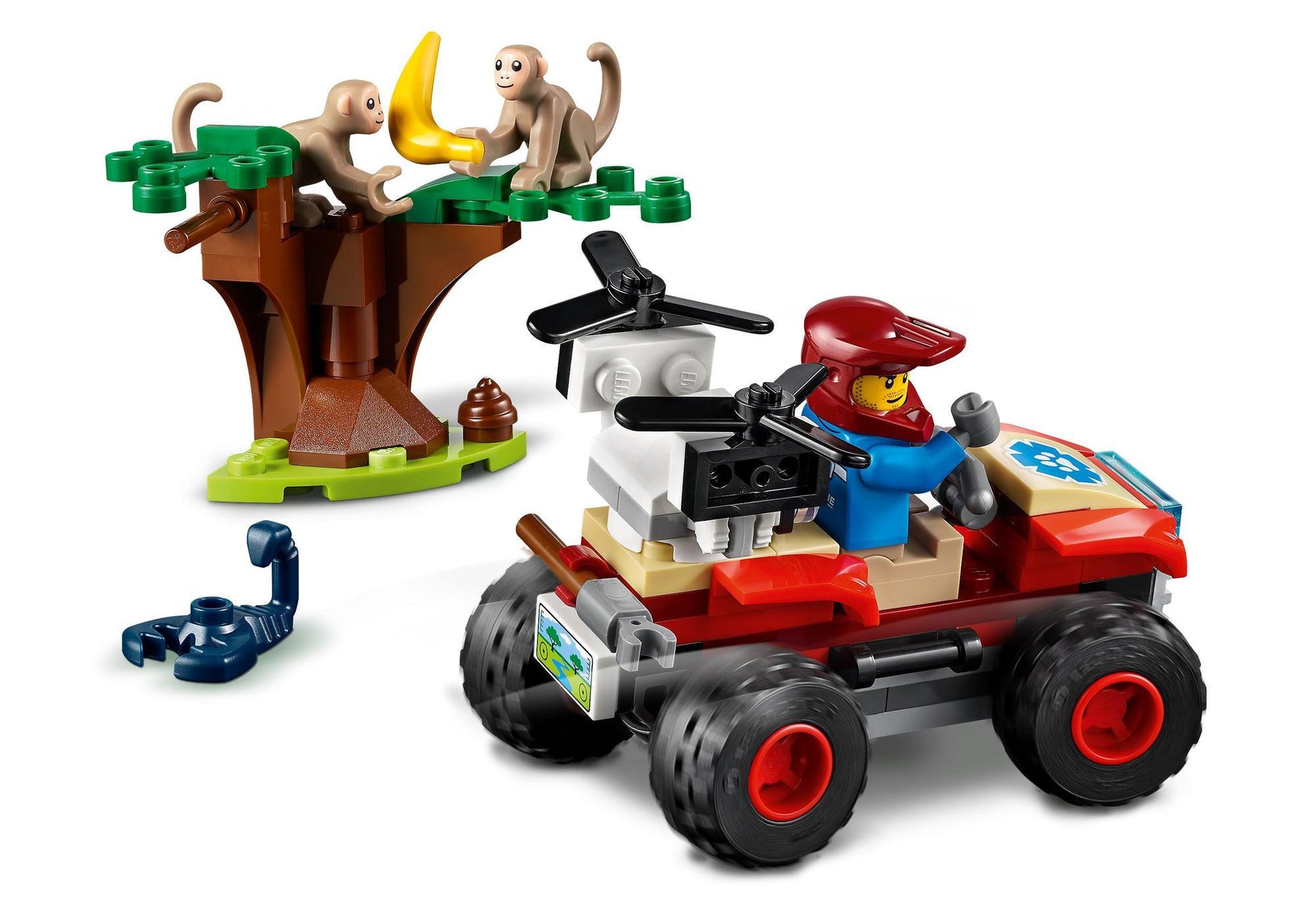 Lego 60300 City: Tierrettungs-Quad - plegobil