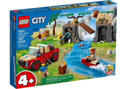 Lego 60301 City: Tierrettungs-Geländewagen - plegobil