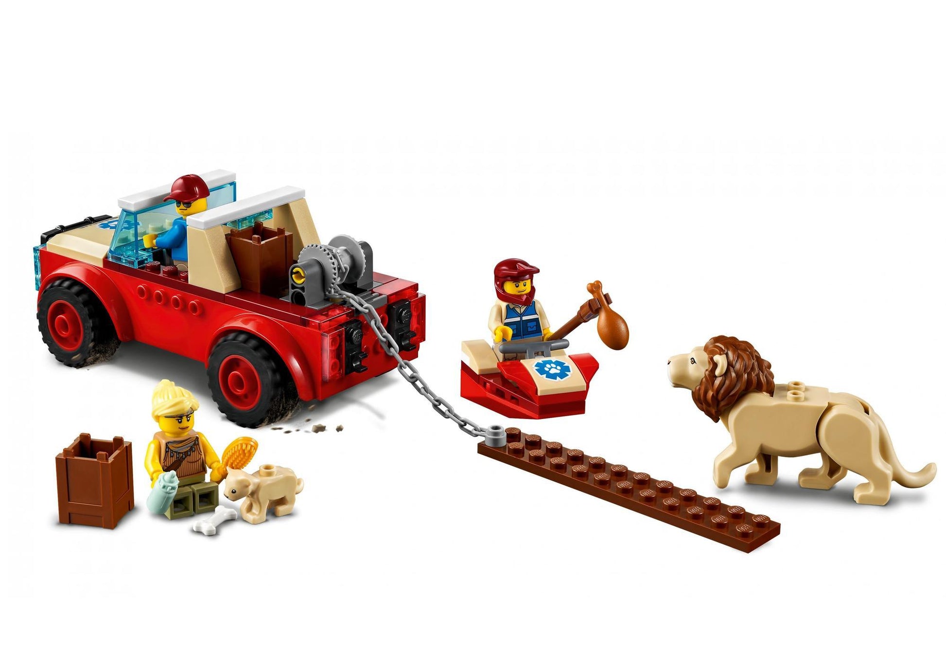 Lego 60301 City: Tierrettungs-Geländewagen - plegobil