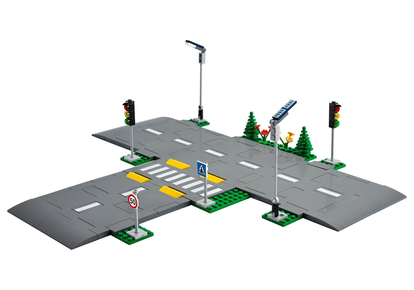 Lego 60304 City: Straßenkreuzung mit Ampeln - plegobil