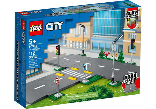 Lego 60304 City: Straßenkreuzung mit Ampeln - plegobil