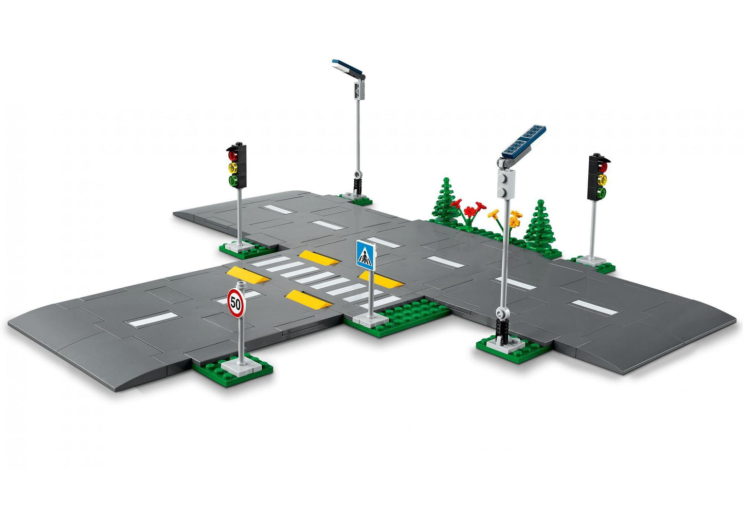 Lego 60304 City: Straßenkreuzung mit Ampeln - plegobil