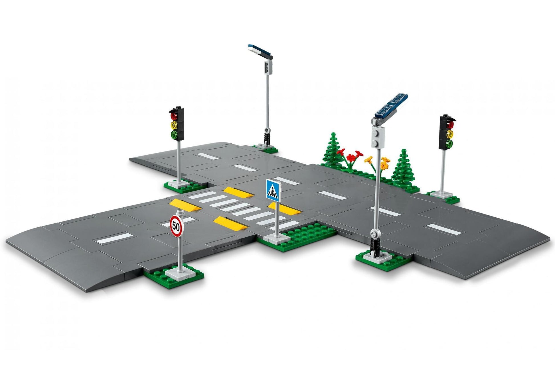 Lego 60304 City: Straßenkreuzung mit Ampeln - plegobil
