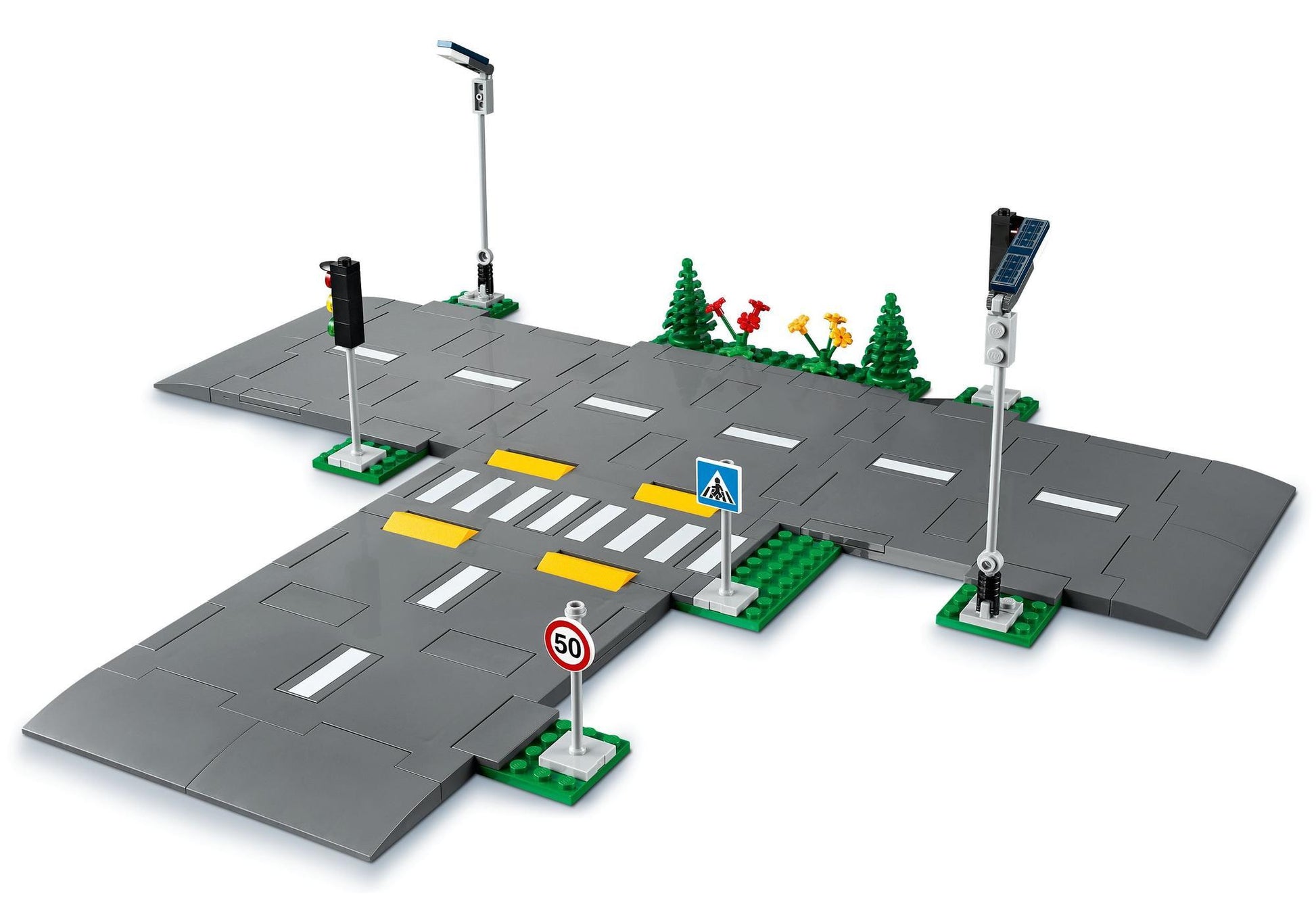 Lego 60304 City: Straßenkreuzung mit Ampeln - plegobil