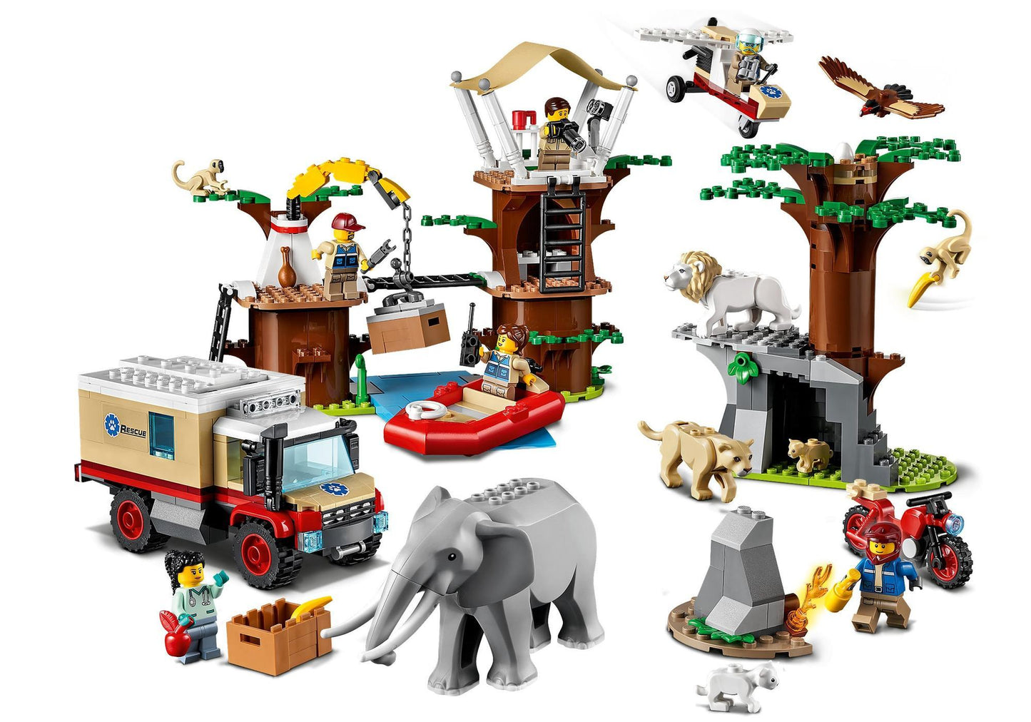 Lego 60307 City: Tierrettungscamp - plegobil
