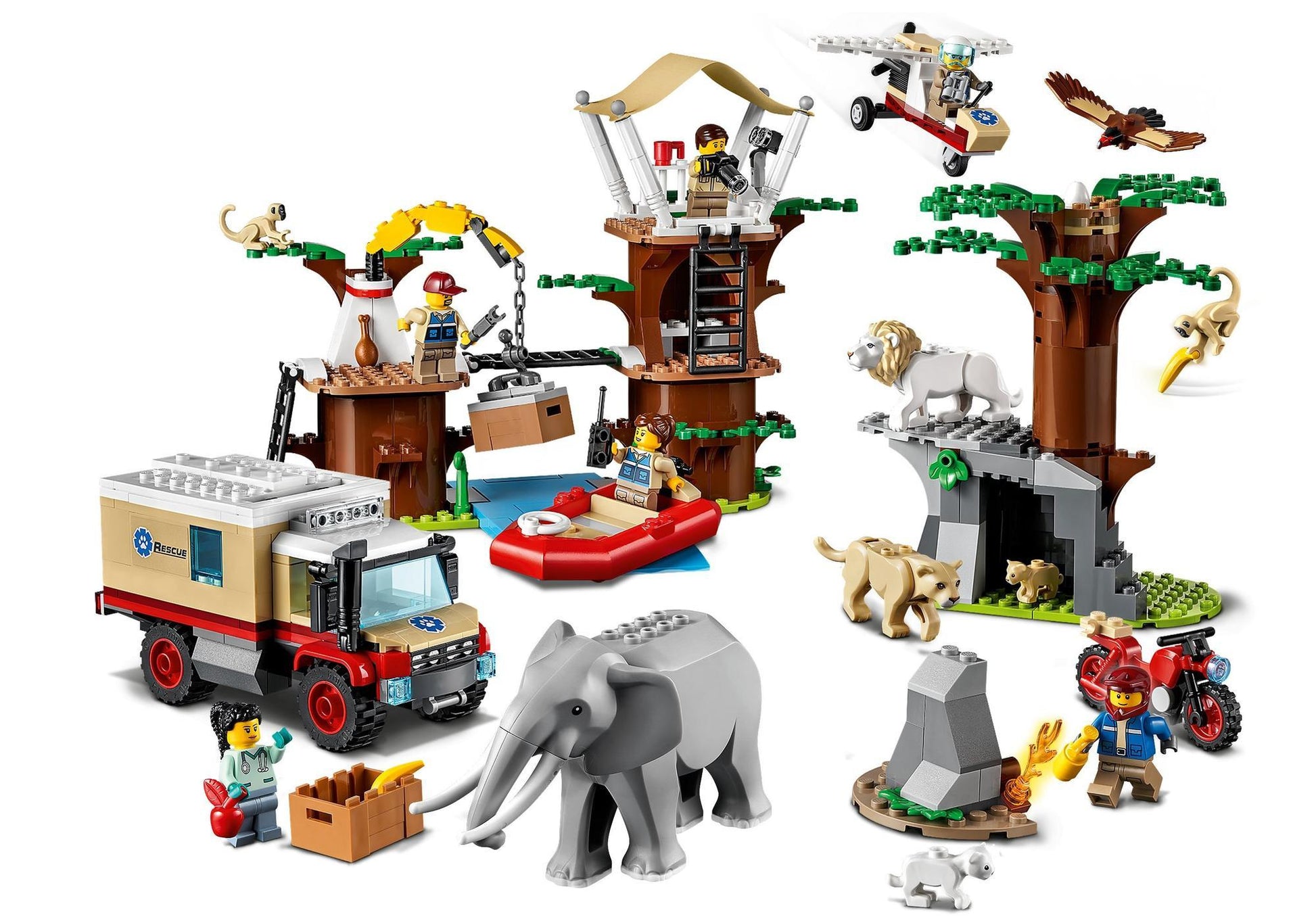 Lego 60307 City: Tierrettungscamp - plegobil