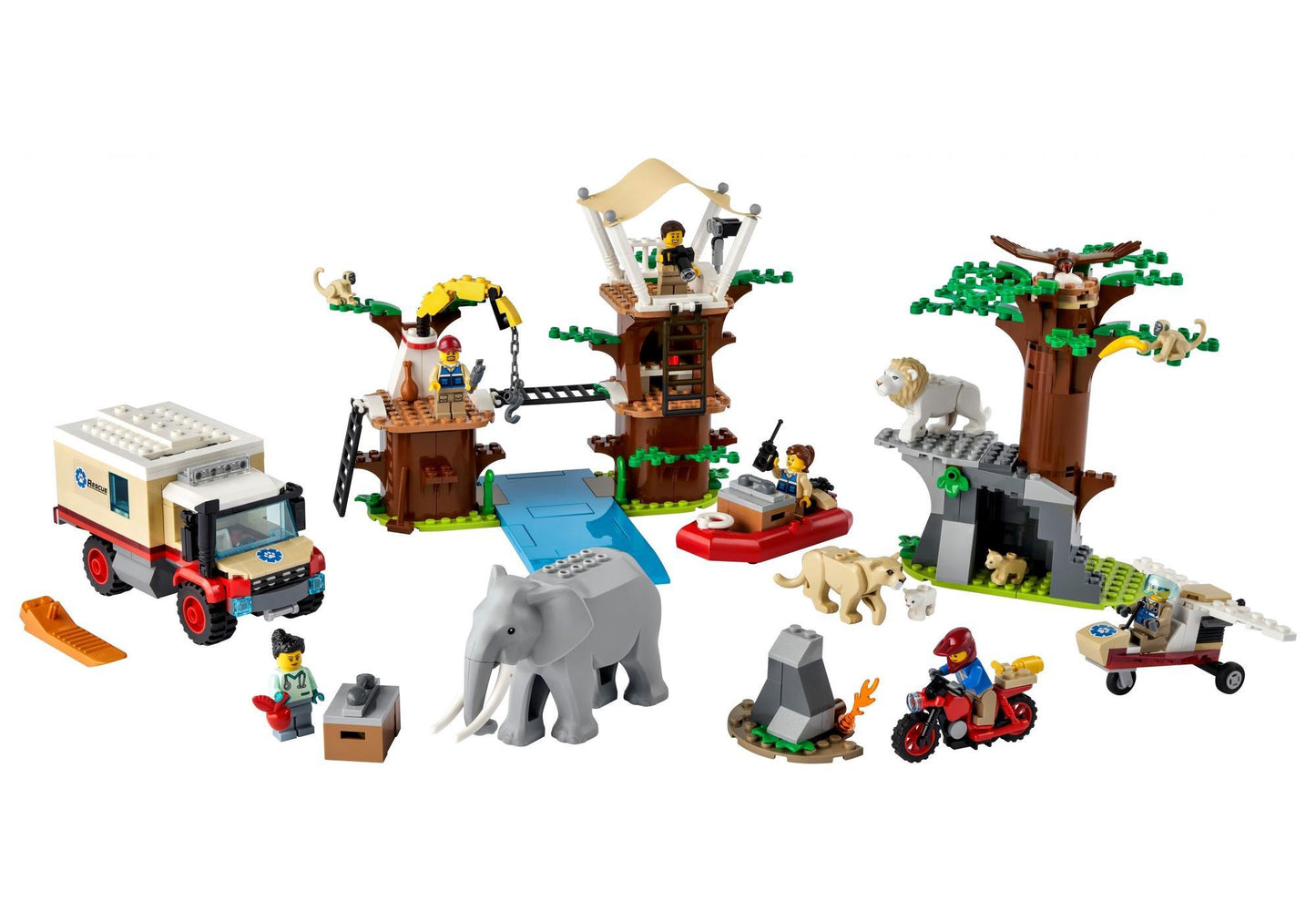 Lego 60307 City: Tierrettungscamp - plegobil