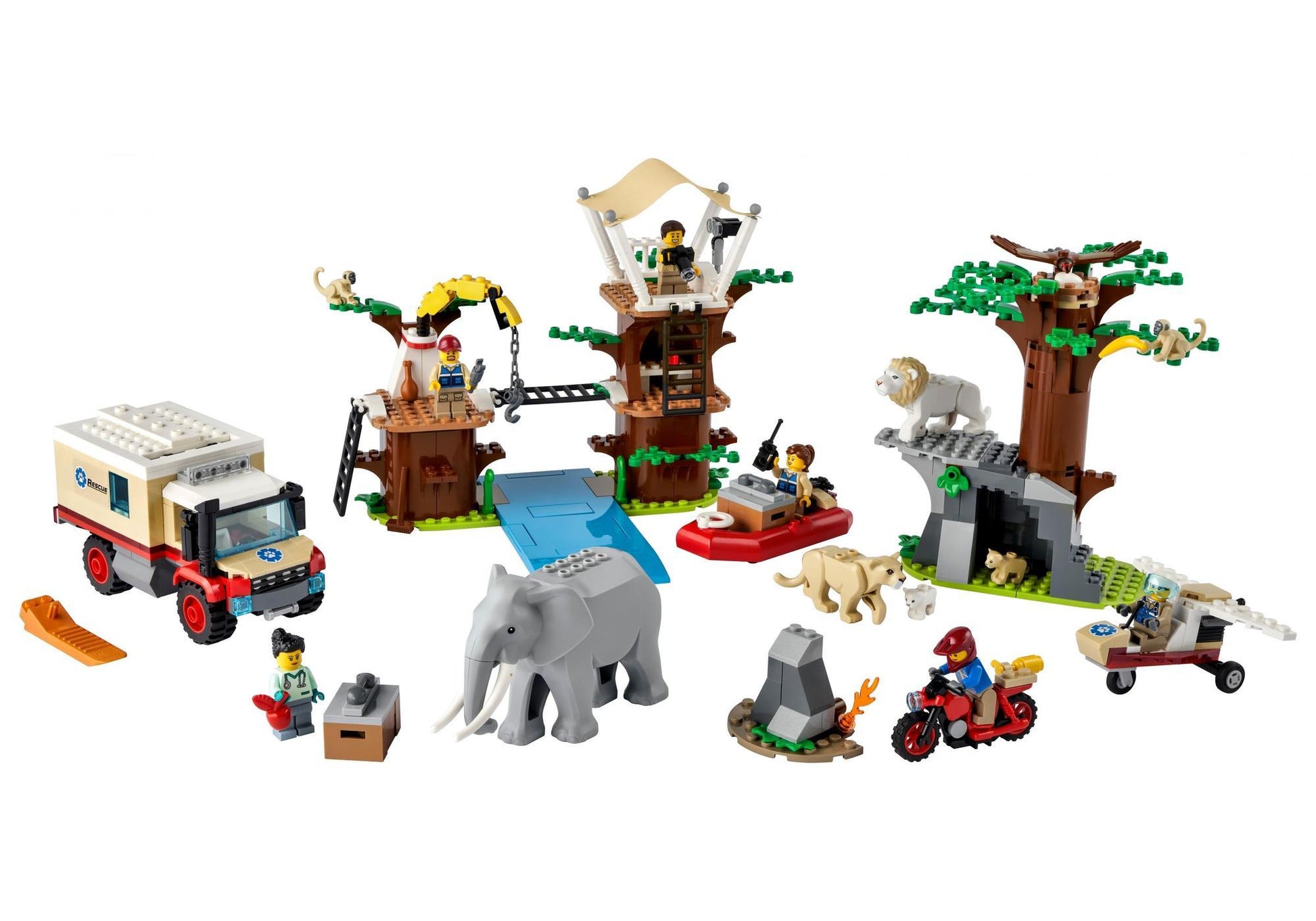 Lego 60307 City: Tierrettungscamp - plegobil