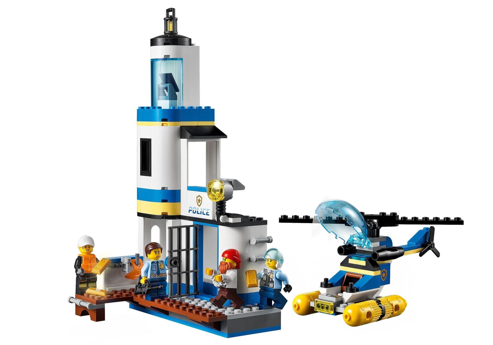 Lego 60308 City: Polizei und Feuerwehr im Küsteneinsatz - plegobil