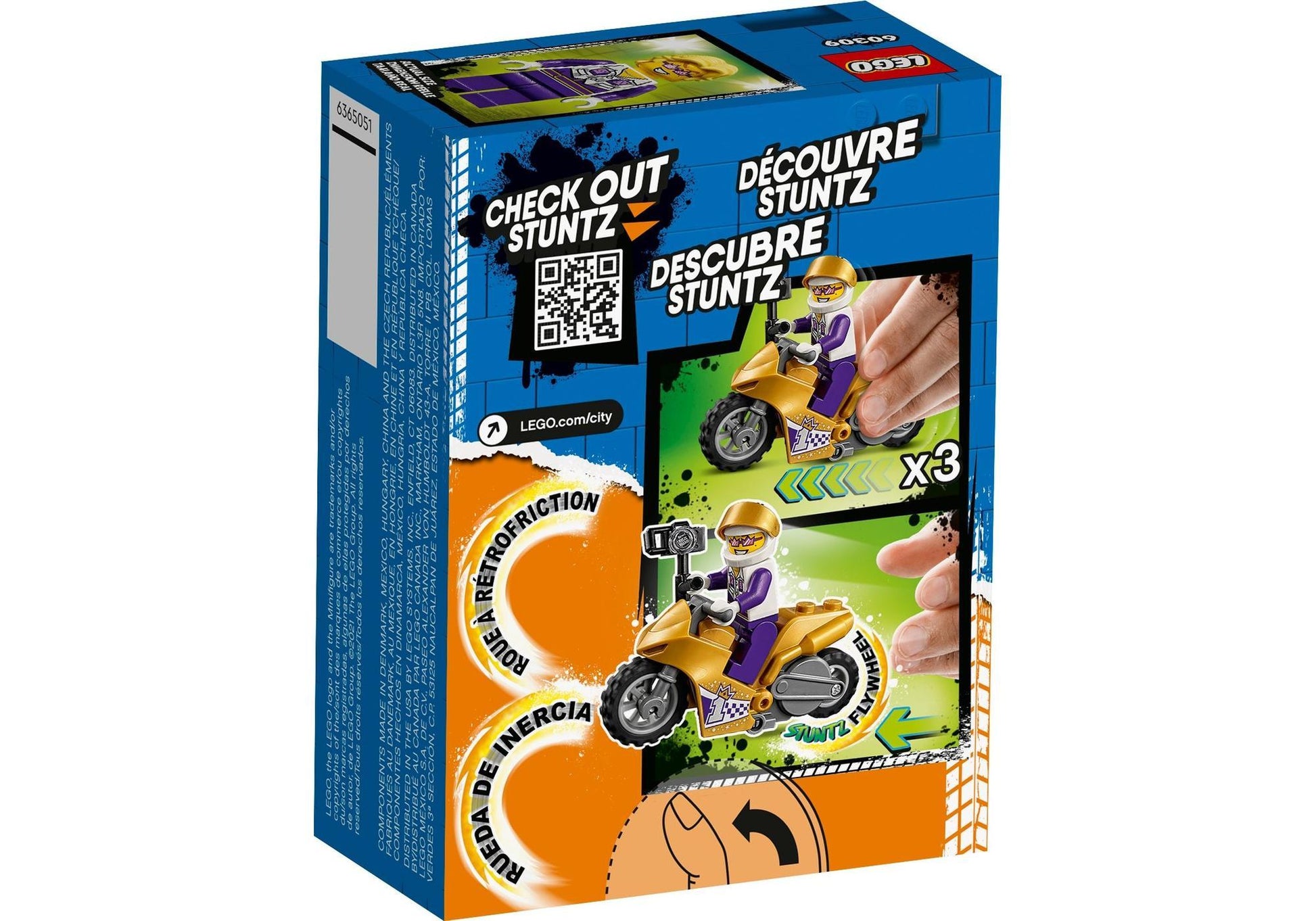 Lego 60309 City: Selfie-Stuntbike - plegobil