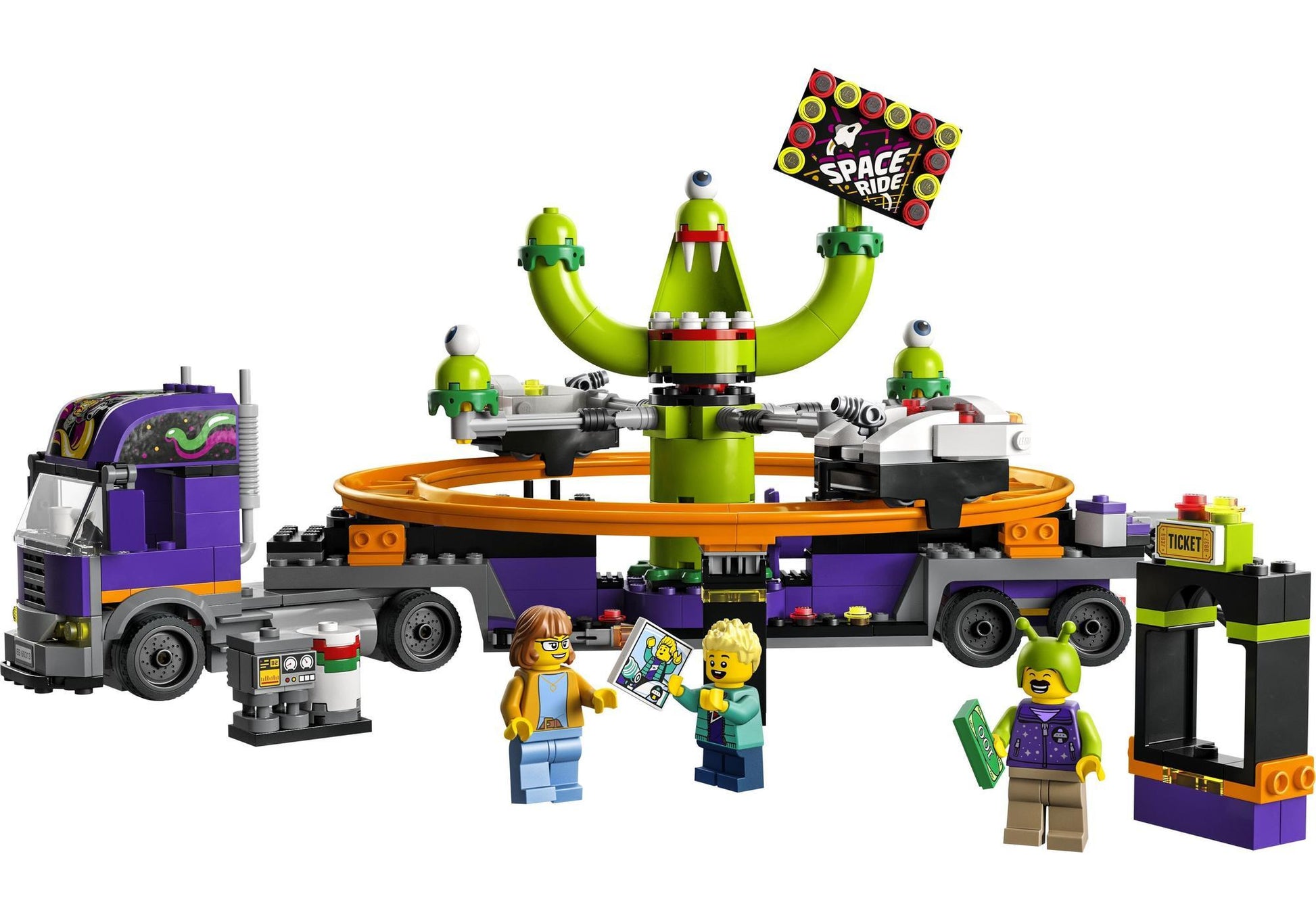 Lego 60313 City: LKW mit Weltraumkarussell - plegobil