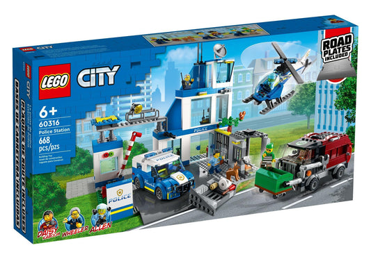 Lego 60316 City: Polizeistation - plegobil