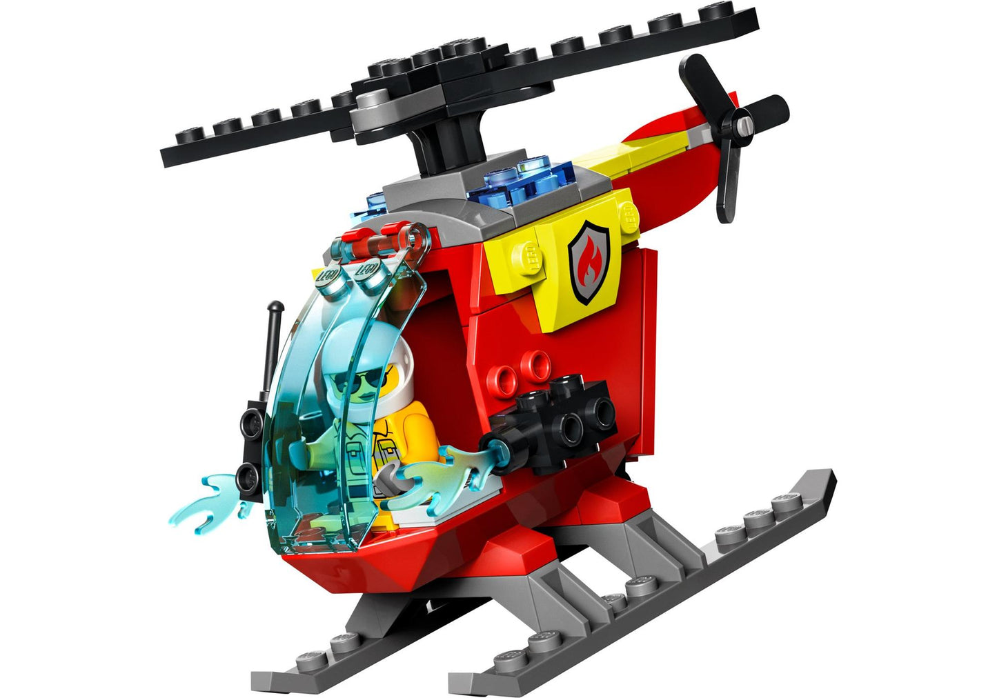 Lego 60318 City: Feuerwehrhubschrauber - plegobil