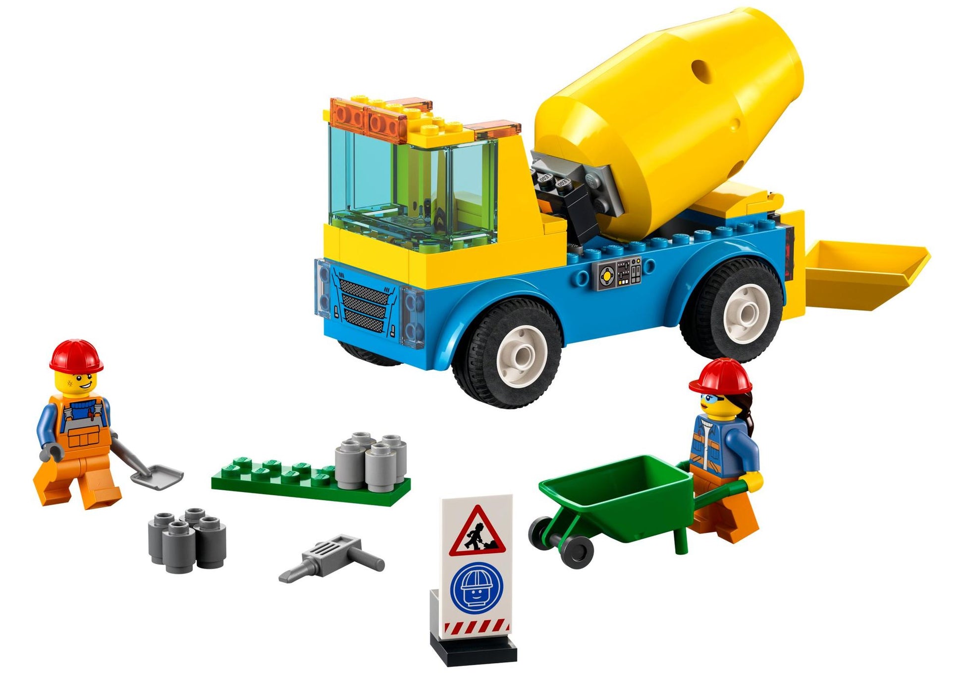 Lego 60325 City: Betonmischer - plegobil