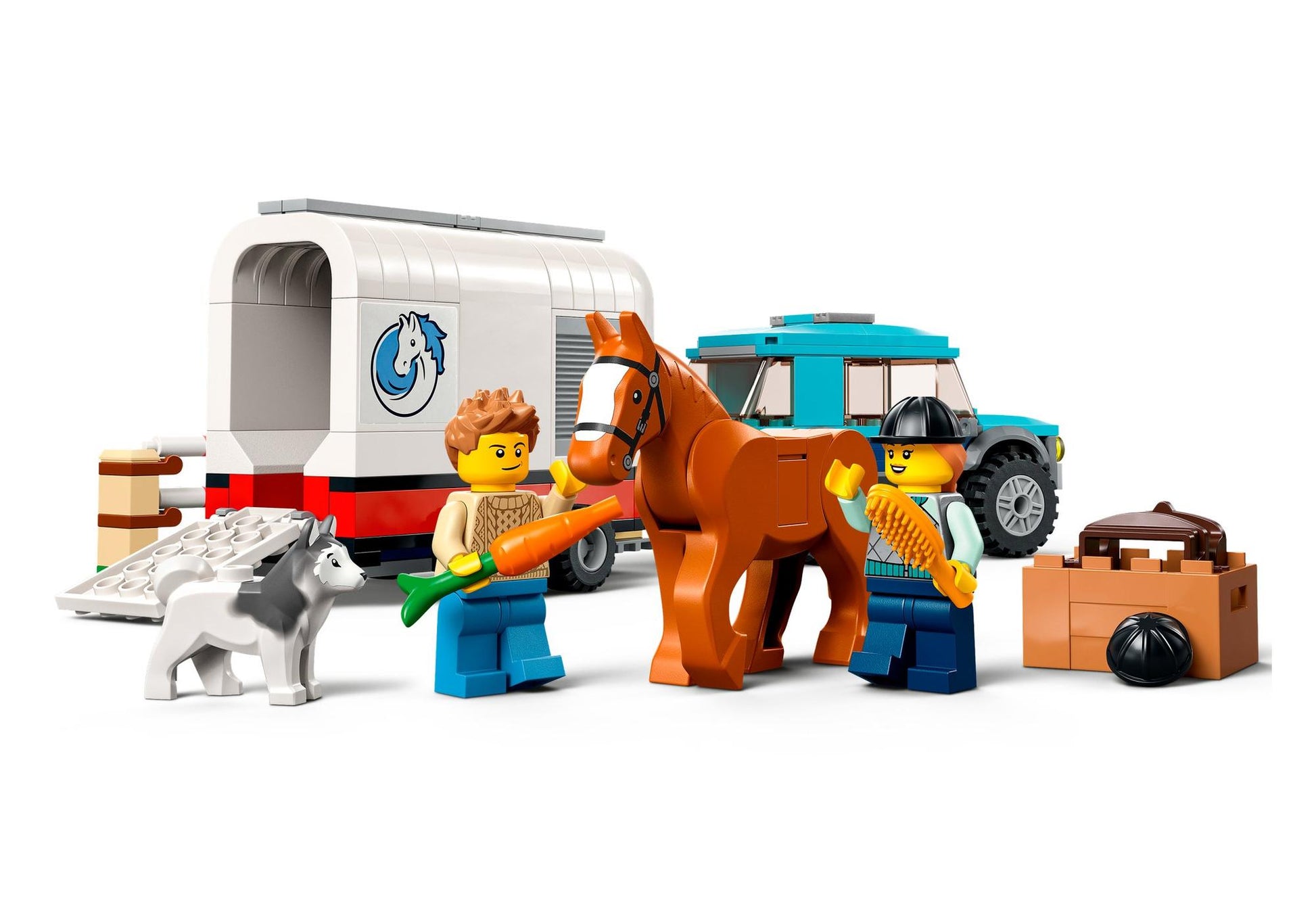 Lego 60327 City: SUV mit Pferdeanhänger - plegobil