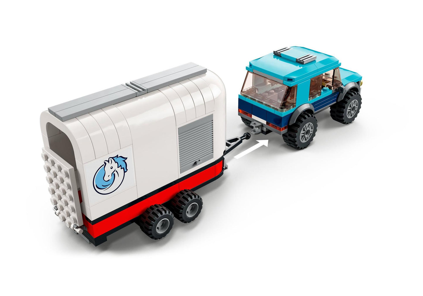 Lego 60327 City: SUV mit Pferdeanhänger - plegobil