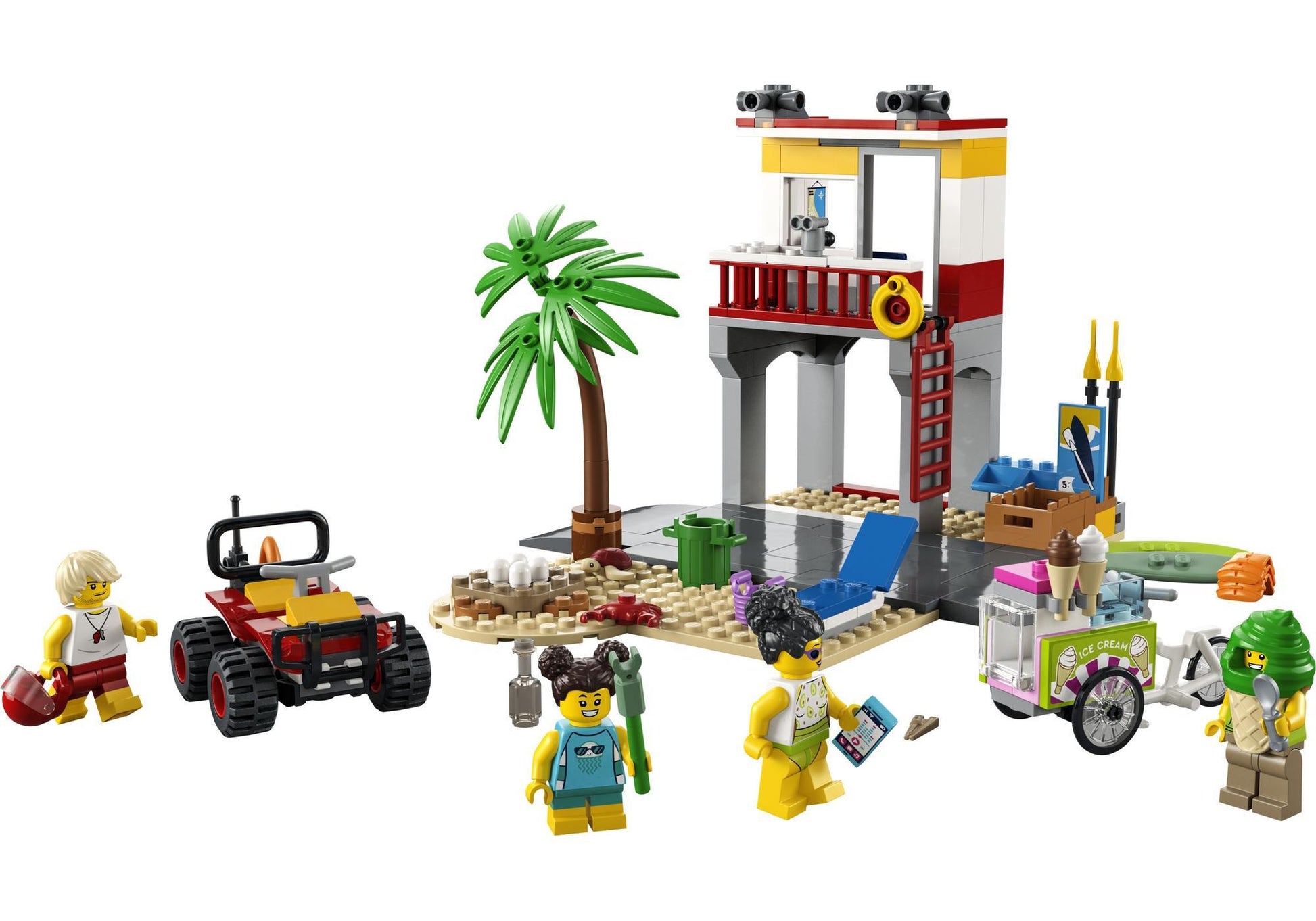 Lego 60328 City: Rettungsschwimmer-Station - plegobil