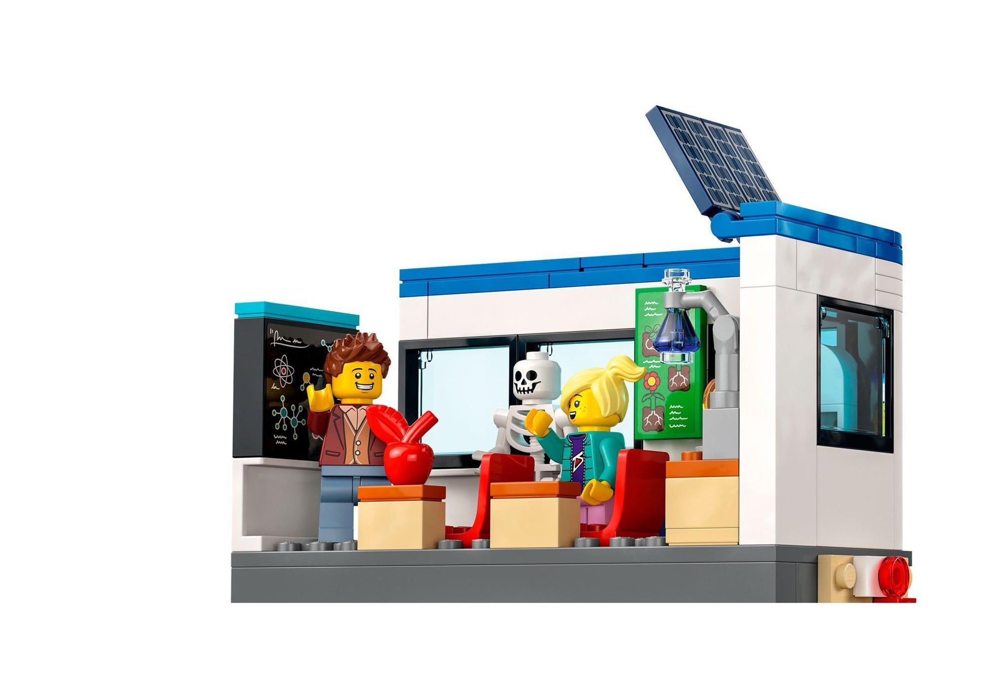 Lego 60329 City: Schule mit Schulbus - plegobil