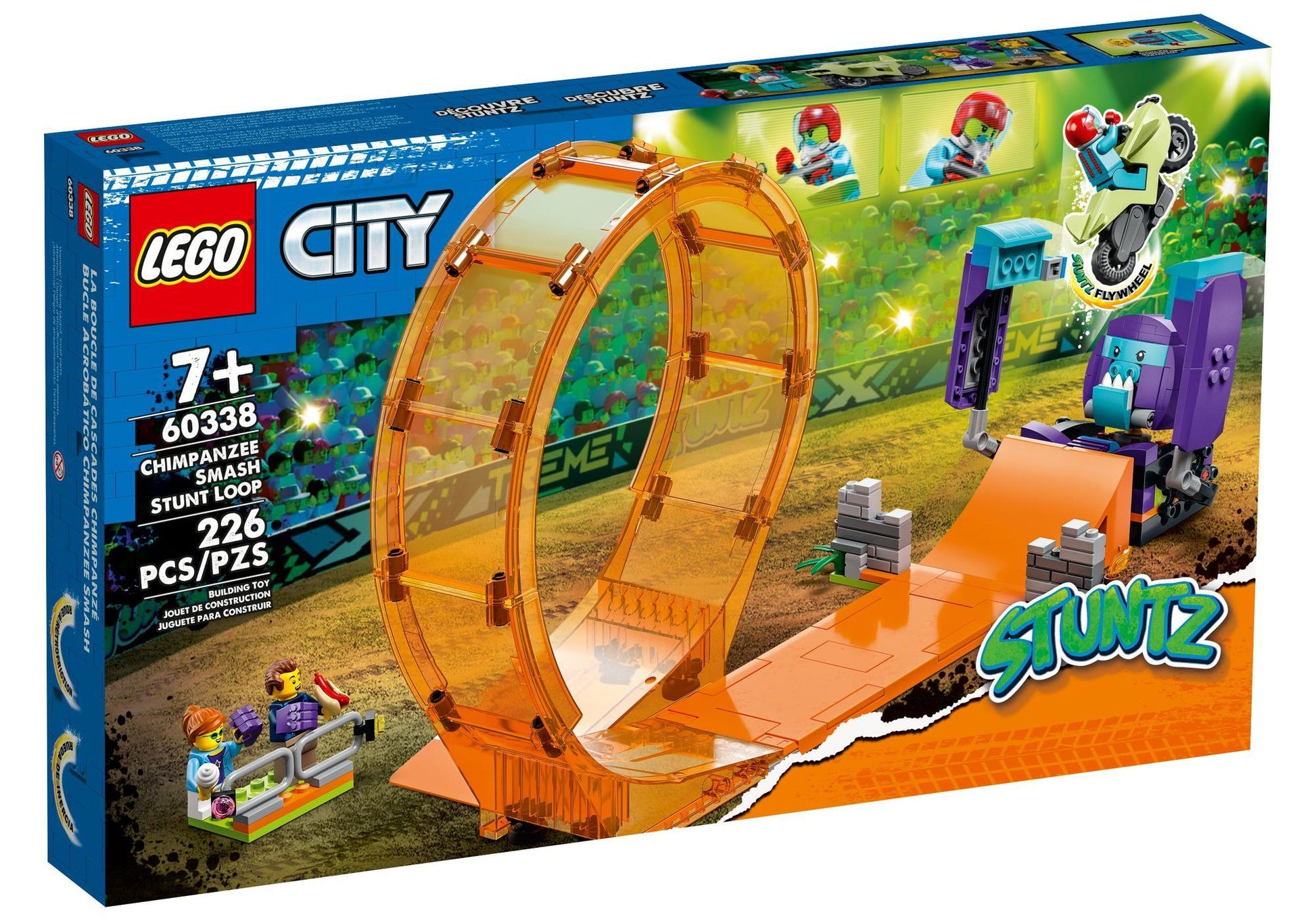 Lego 60338 City: Schimpansen-Stuntlooping - plegobil