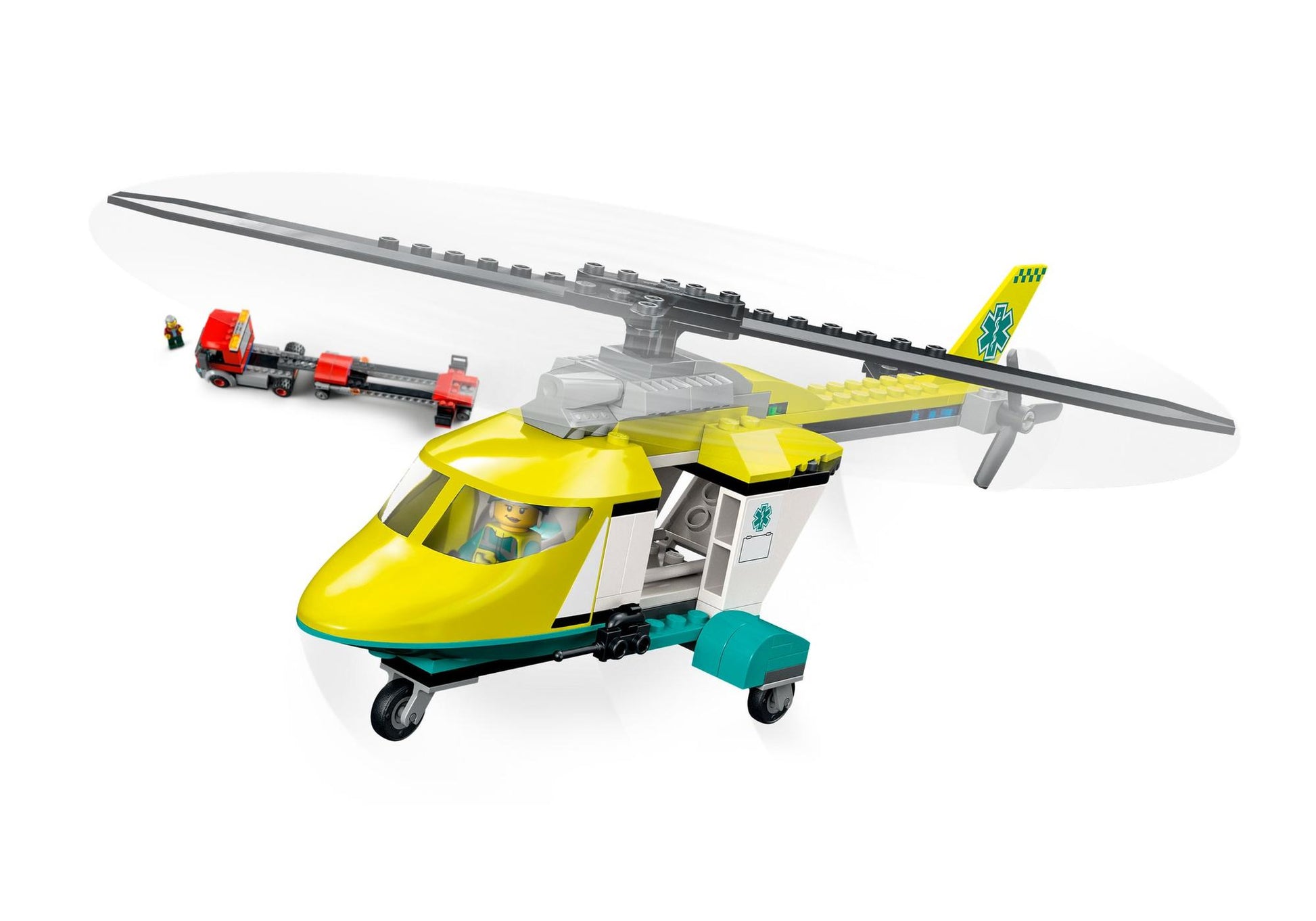 Lego 60343 City: Hubschrauber Transporter - plegobil