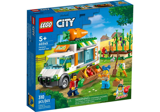 Lego 60345 City: Gemüse-Lieferwagen - plegobil