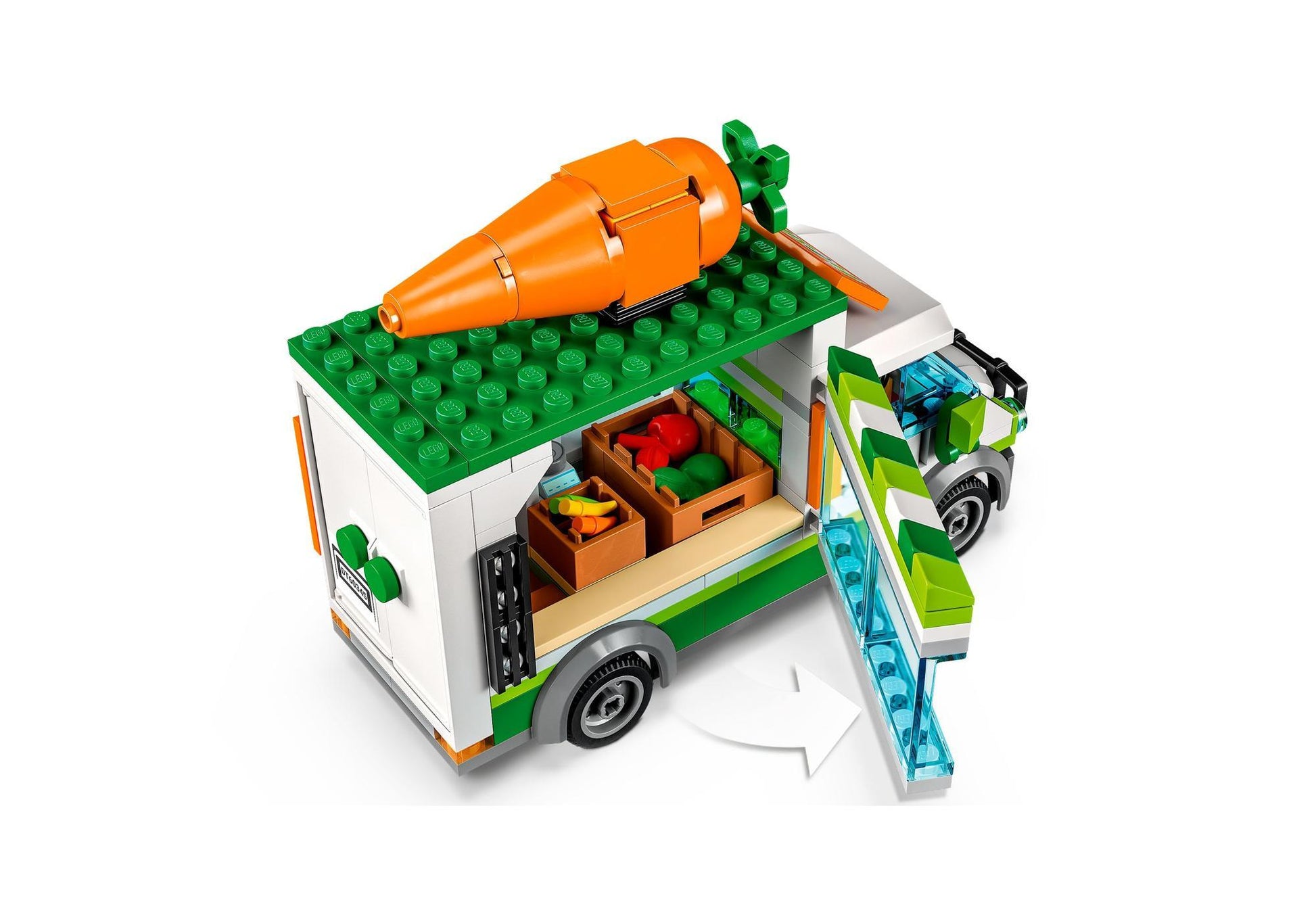 Lego 60345 City: Gemüse-Lieferwagen - plegobil