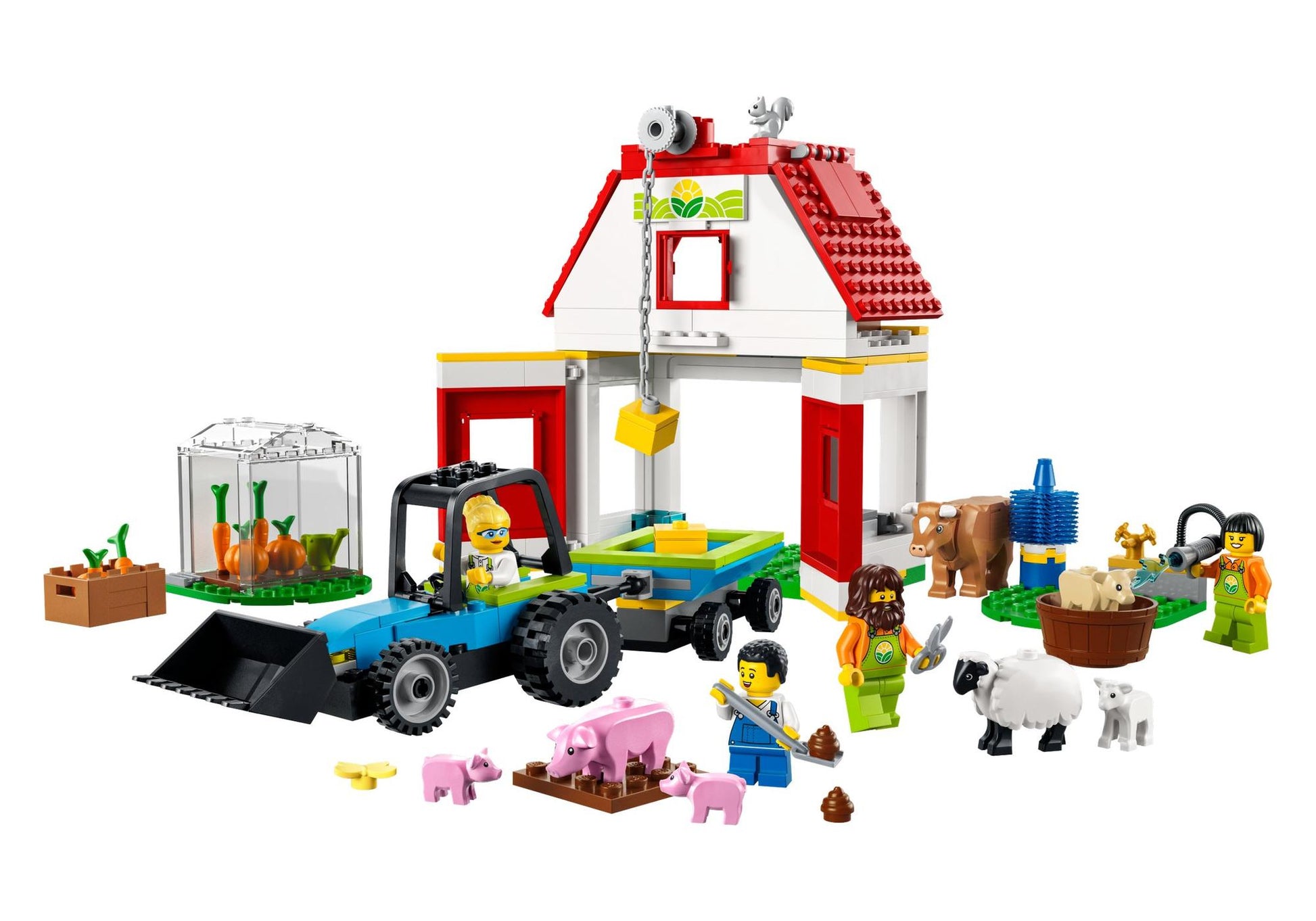 Lego 60346 City: Bauernhof mit Tieren - plegobil