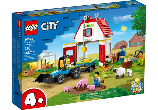 Lego 60346 City: Bauernhof mit Tieren - plegobil