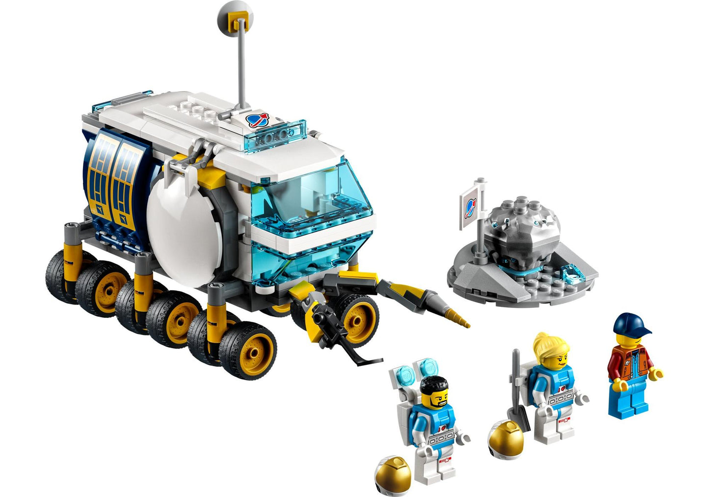 Lego 60348 City: Mond-Rover - plegobil