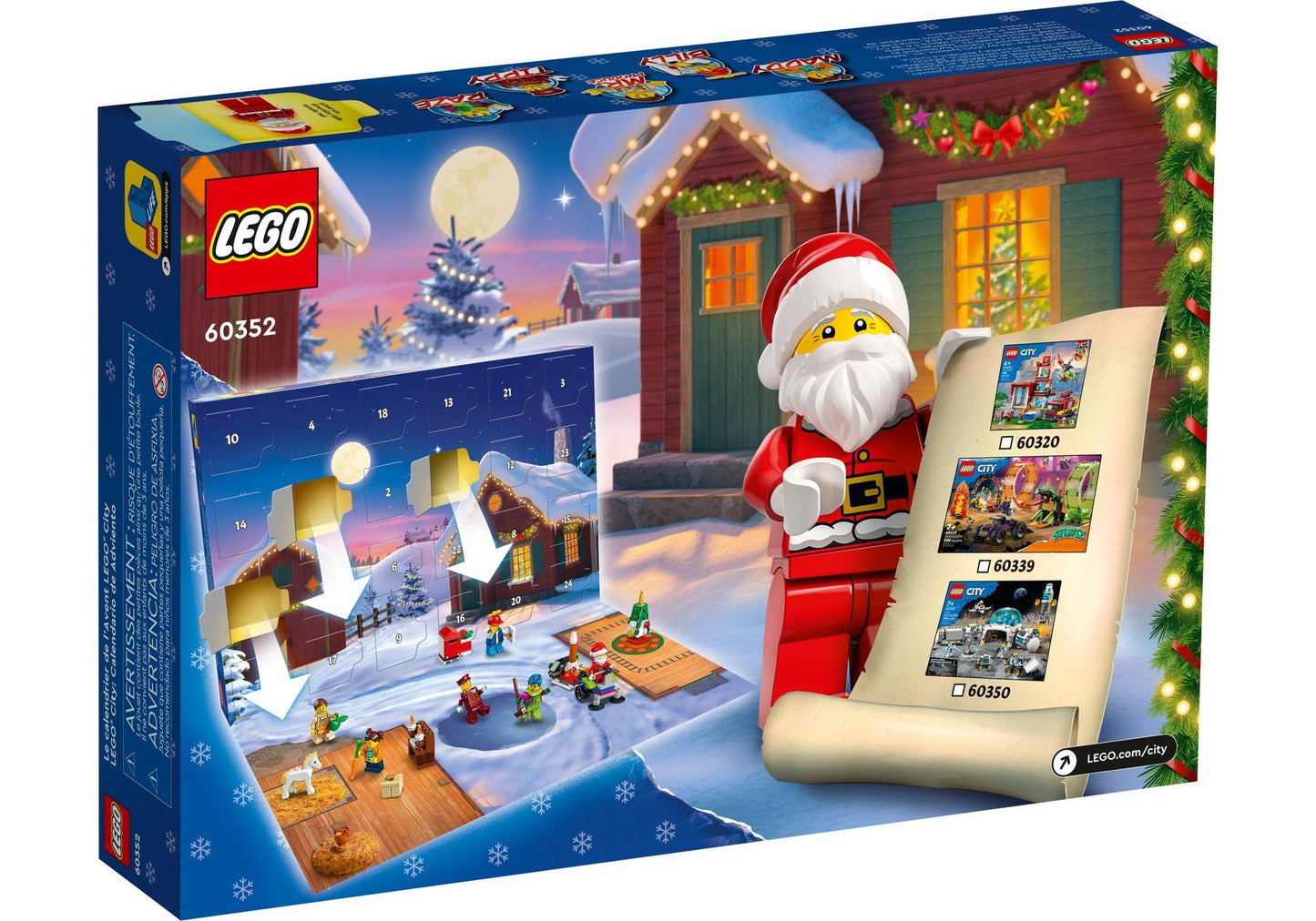 Lego 60352 City: Adventskalender 2022 - plegobil