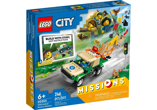 Lego 60353 City: Tierrettungsmissionen - plegobil