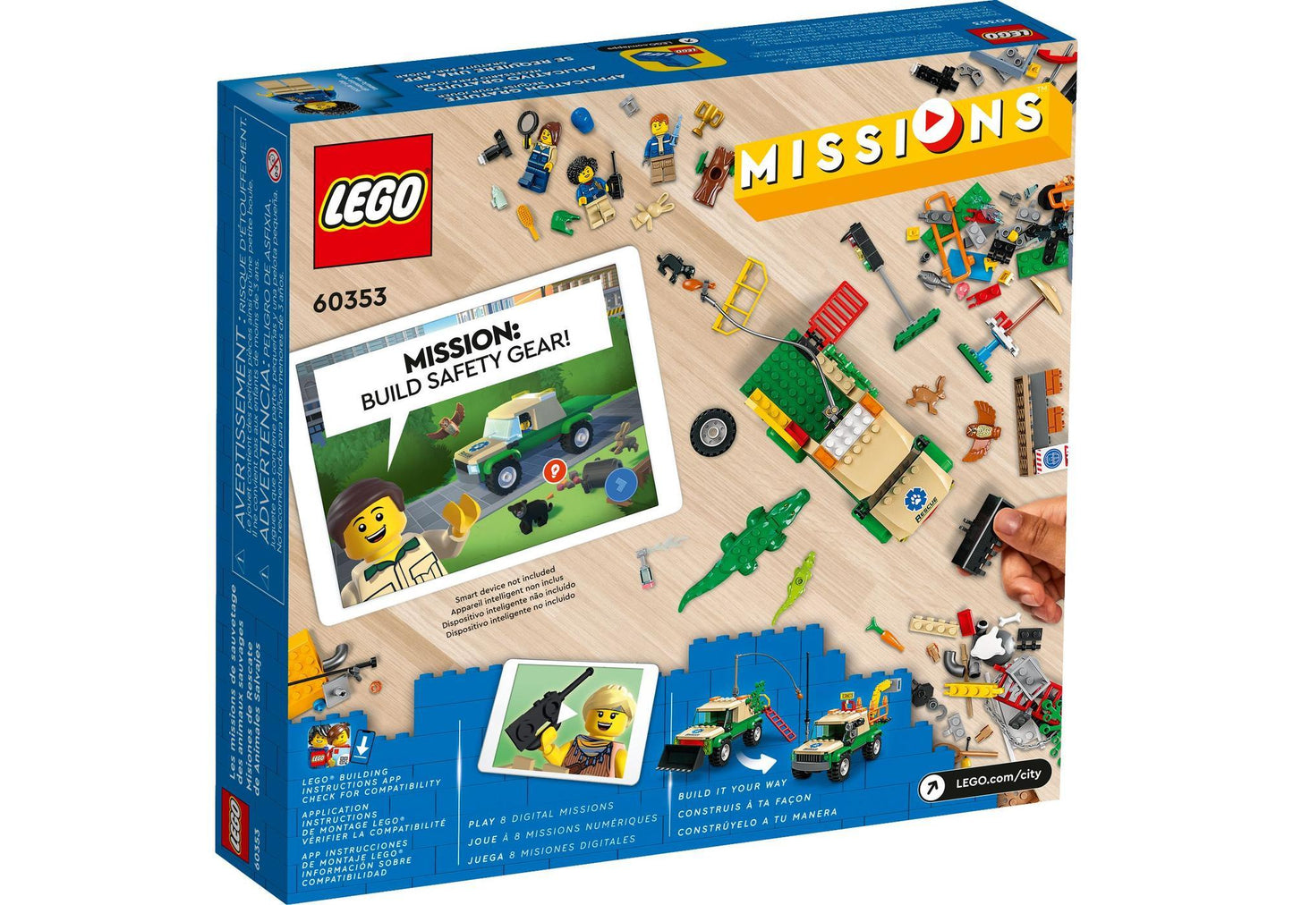 Lego 60353 City: Tierrettungsmissionen - plegobil