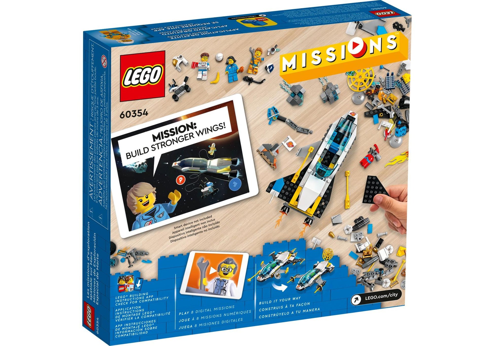 Lego 60354 City: Erkundungsmissionen im Weltraum - plegobil