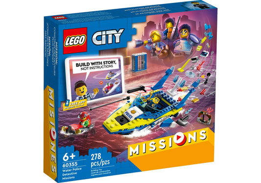 Lego 60355 City: Detektivmissionen der Wasserpolizei - plegobil