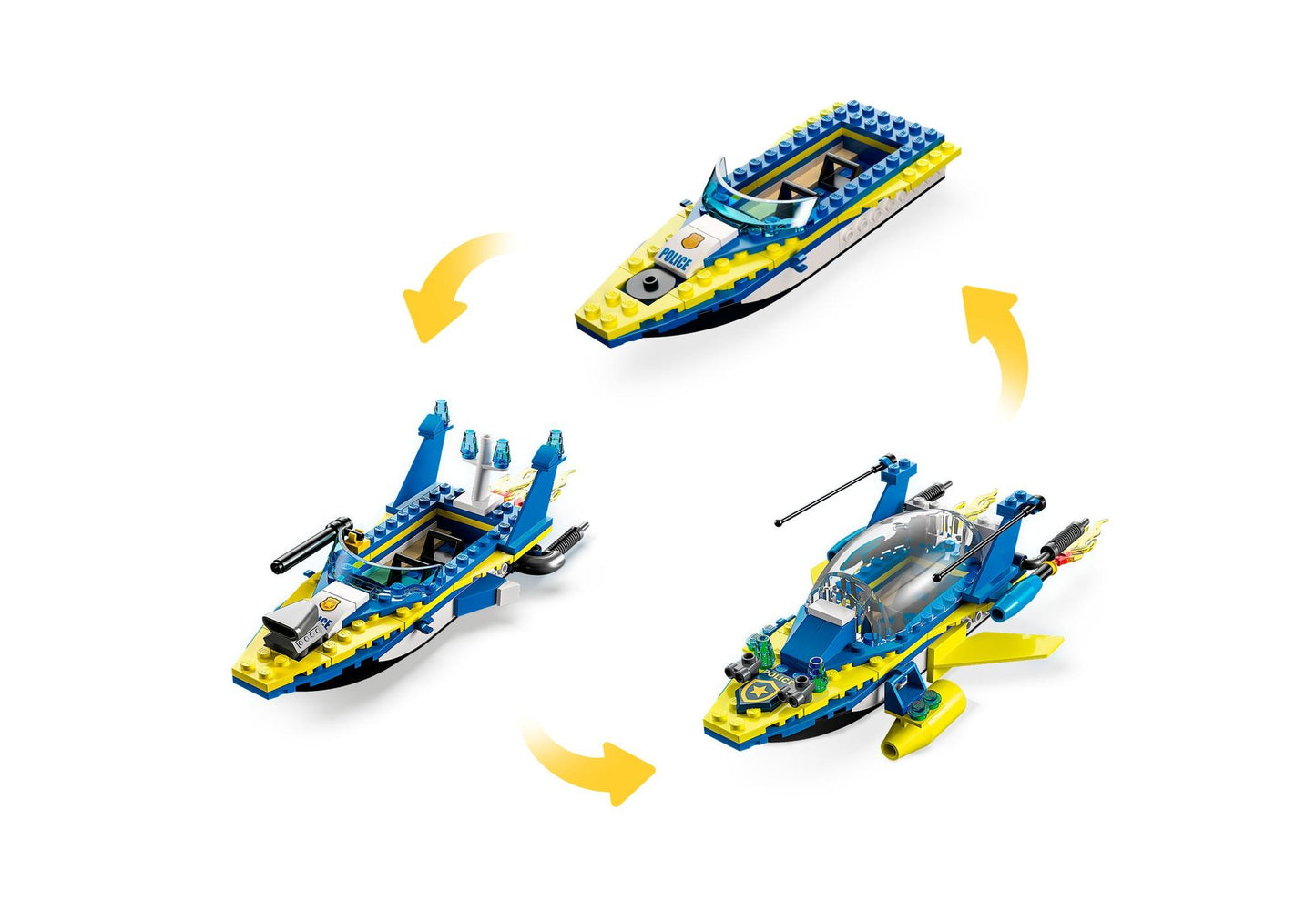 Lego 60355 City: Detektivmissionen der Wasserpolizei - plegobil