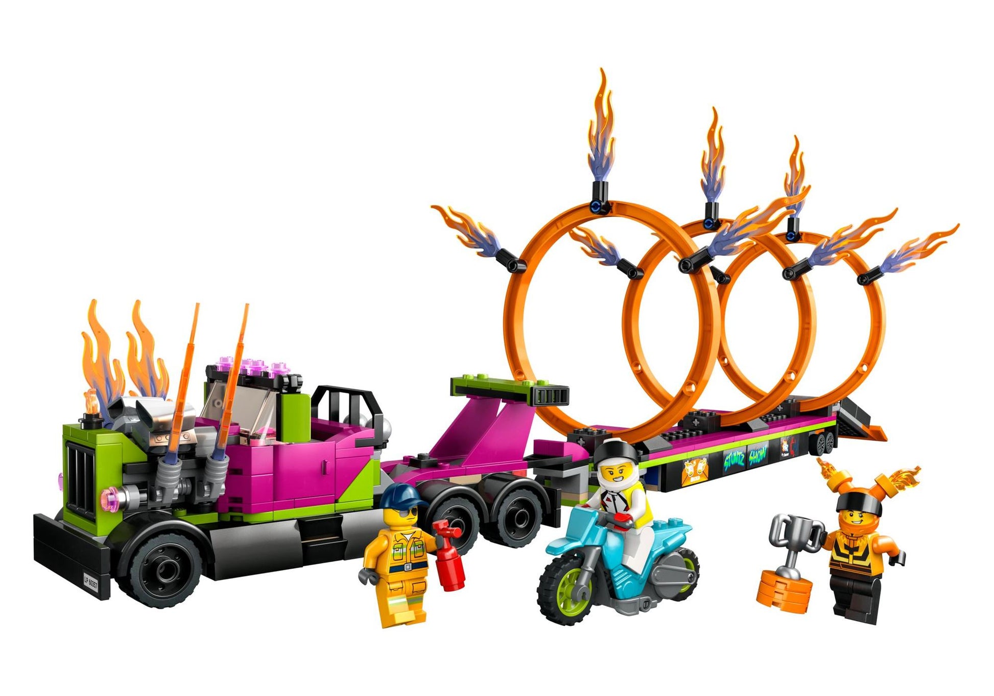 Lego 60357 City: Stunttruck mit Feuerreifen-Challenge - plegobil