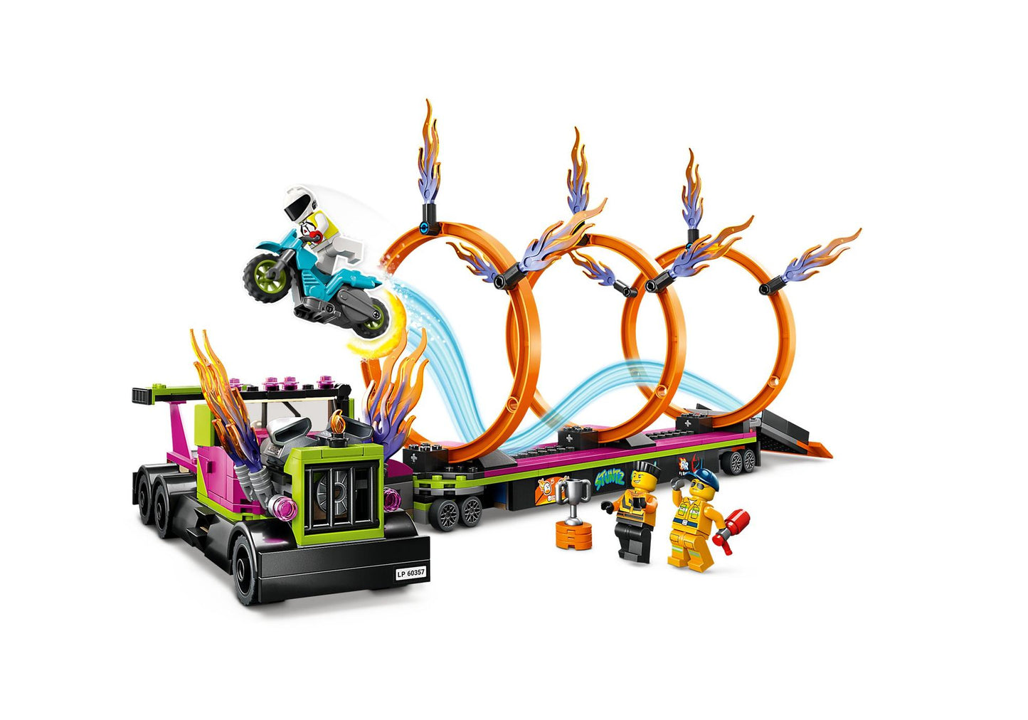 Lego 60357 City: Stunttruck mit Feuerreifen-Challenge - plegobil