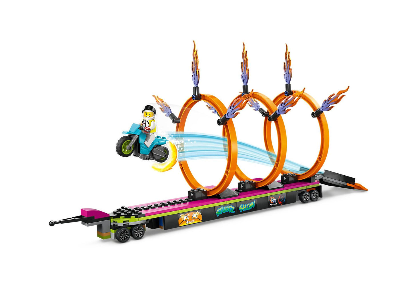 Lego 60357 City: Stunttruck mit Feuerreifen-Challenge - plegobil