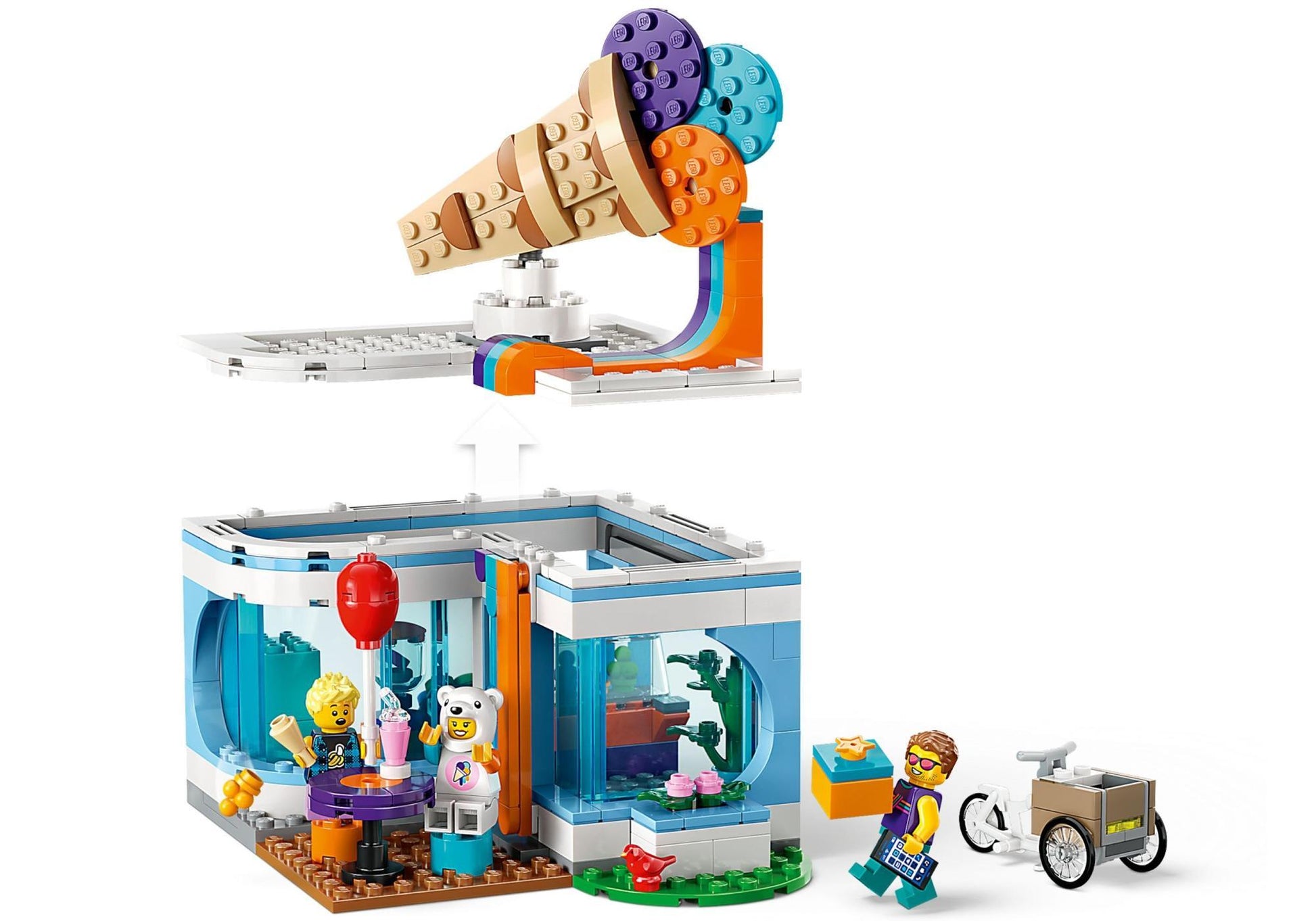 Lego 60363 City: Eisdiele - plegobil