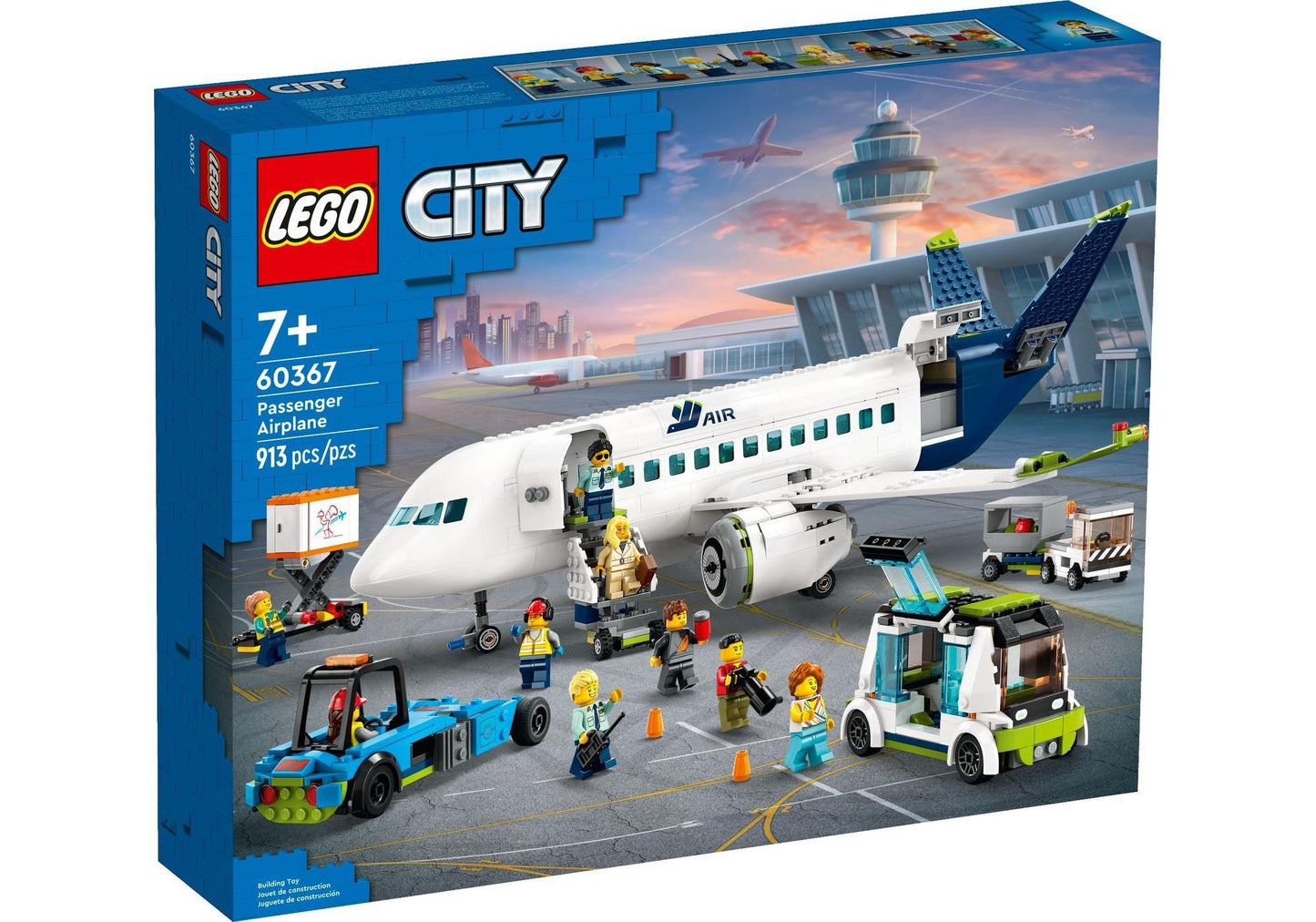 Lego 60367 City: Passagierflugzeug - plegobil