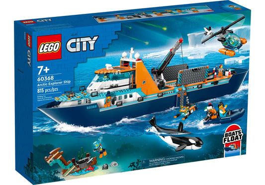 Lego 60368 City: Arktis-Forschungsschiff - plegobil