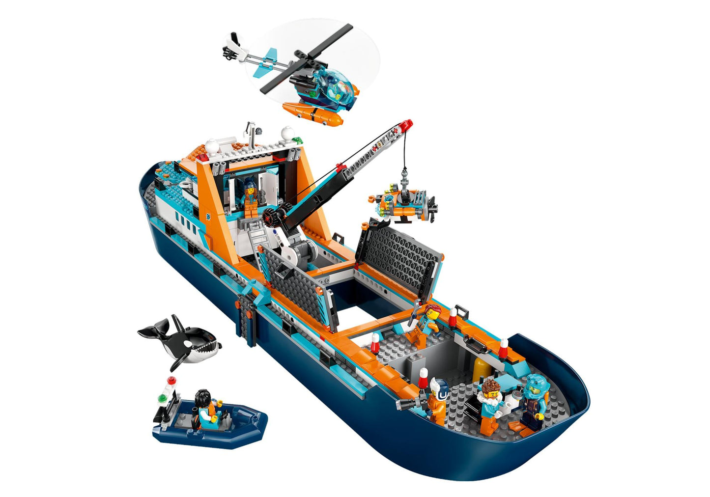 Lego 60368 City: Arktis-Forschungsschiff - plegobil