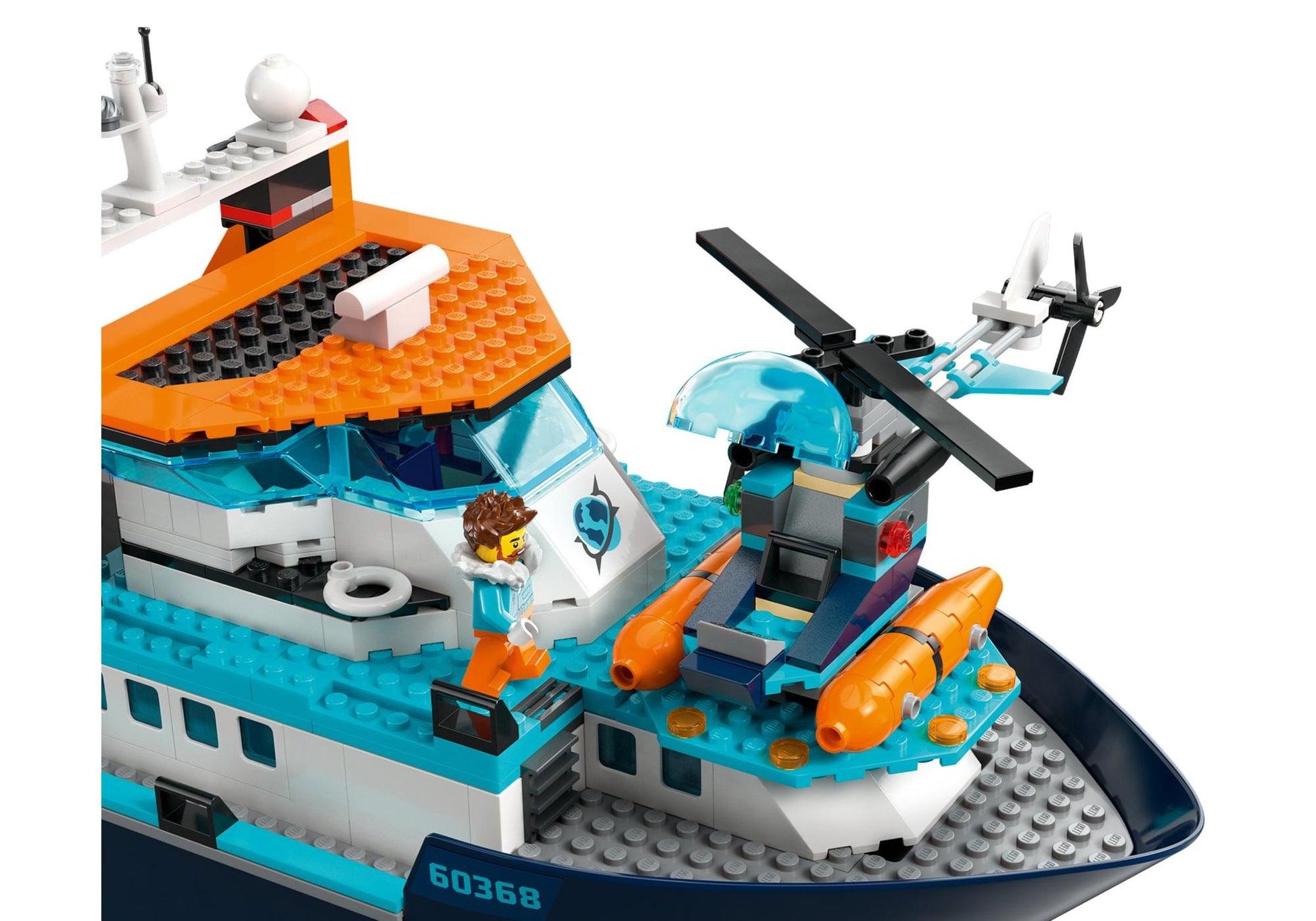 Lego 60368 City: Arktis-Forschungsschiff - plegobil