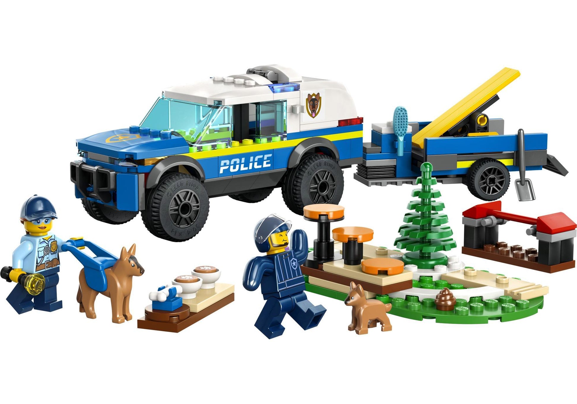 Lego 60369 City: Mobiles Polizeihunde-Training - plegobil